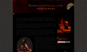 Thedarkpowers.com thumbnail