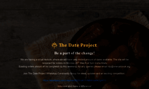 Thedateproject.org thumbnail