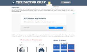 The dating chat