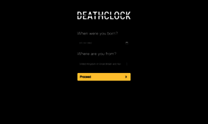 Thedeathclock.co thumbnail
