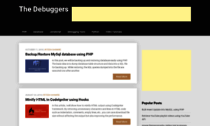 Thedebuggers.com thumbnail