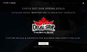 Thedecalshopcanada.com thumbnail