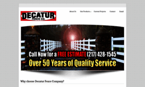 Thedecaturfencecompany.com thumbnail