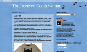 Thedecayedgentlewoman.blogspot.com thumbnail