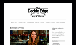 Thedeckleedge.com thumbnail