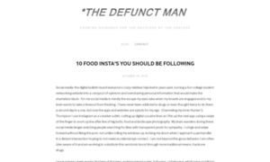 Thedefunctman.com thumbnail