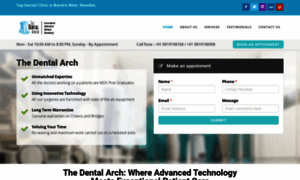 Thedentalarch.in thumbnail