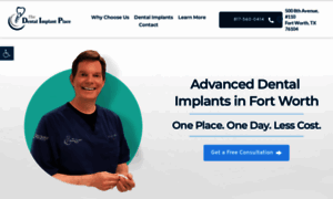 Thedentalimplantplace.com thumbnail