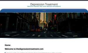 Thedepressiontreatment.com thumbnail