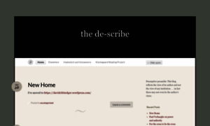 Thedescribe.wordpress.com thumbnail