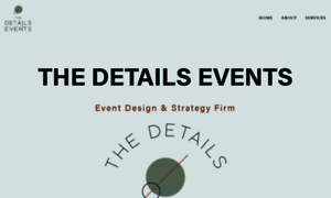 Thedetailsevents.com thumbnail