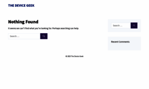 Thedevicegeek.com thumbnail