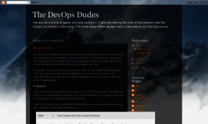 Thedevopsdudes.blogspot.com thumbnail