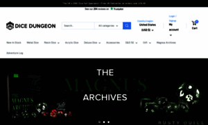 Thedicedungeon.co.uk thumbnail
