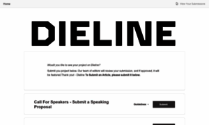 Thedieline.submittable.com thumbnail