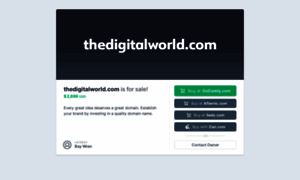 Thedigitalworld.com thumbnail