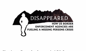 Thedisappearedreport.org thumbnail