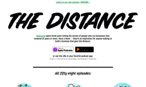 Thedistance.com thumbnail