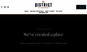 Thedistrictateastover.com thumbnail