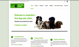 Thedogclinic.com.au thumbnail