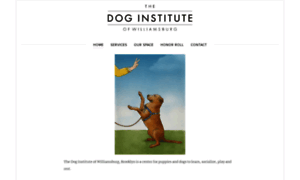 Thedoginstitute.com thumbnail