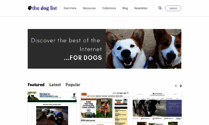 Thedoglist.com thumbnail