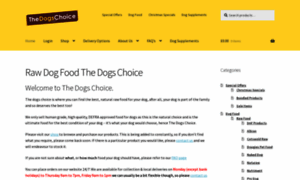 Thedogschoice.com thumbnail