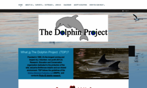 Thedolphinproject.org thumbnail