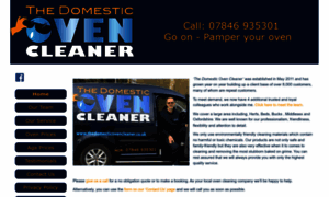 Thedomesticovencleaner.co.uk thumbnail