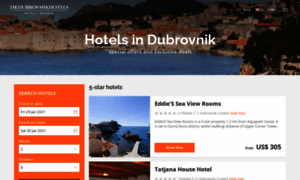 Thedubrovnikhotels.com thumbnail