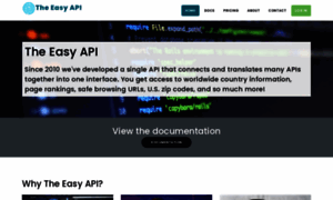 Theeasyapi.com thumbnail