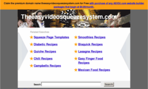 Theeasyvideosqueezesystem.com thumbnail