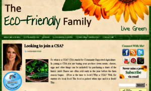 Theecofriendlyfamily.blogspot.com thumbnail