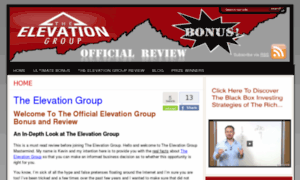 Theelevationgroupmastermind.com thumbnail