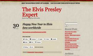 Theelvispresleyexpert.wordpress.com thumbnail