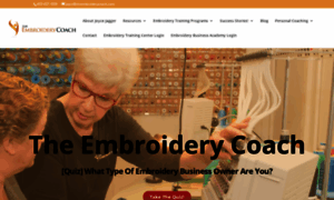 Theembroiderycoach.com thumbnail
