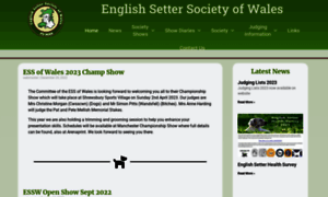 Theenglishsettersocietyofwales.co.uk thumbnail