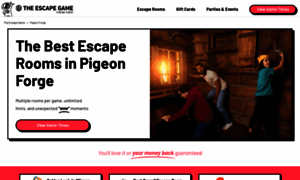 Theescapegamepigeonforge.com thumbnail