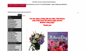 Theeventflorist.com thumbnail