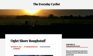 Theeverydaycyclist.wordpress.com thumbnail