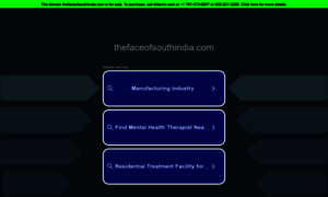 Thefaceofsouthindia.com thumbnail