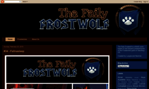 Thefailyfrostwolf.blogspot.com thumbnail
