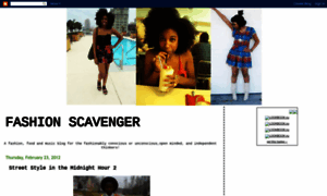 Thefashionscavenger.blogspot.com thumbnail