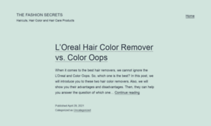 Thefashionsecrets.net thumbnail