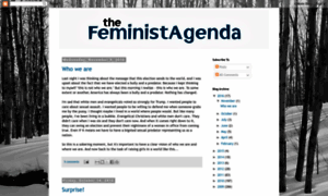 Thefeministagenda.blogspot.com thumbnail