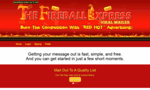 Thefireballexpress.com thumbnail