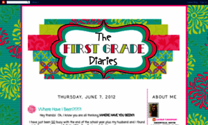 Thefirstgradediaries.blogspot.com thumbnail