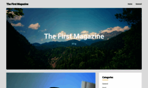 Thefirstmagazine.online thumbnail