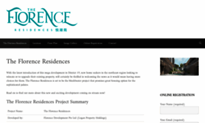 Theflorenceresidence.sg thumbnail