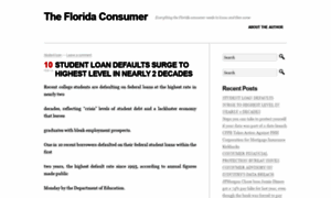 Thefloridaconsumer.com thumbnail